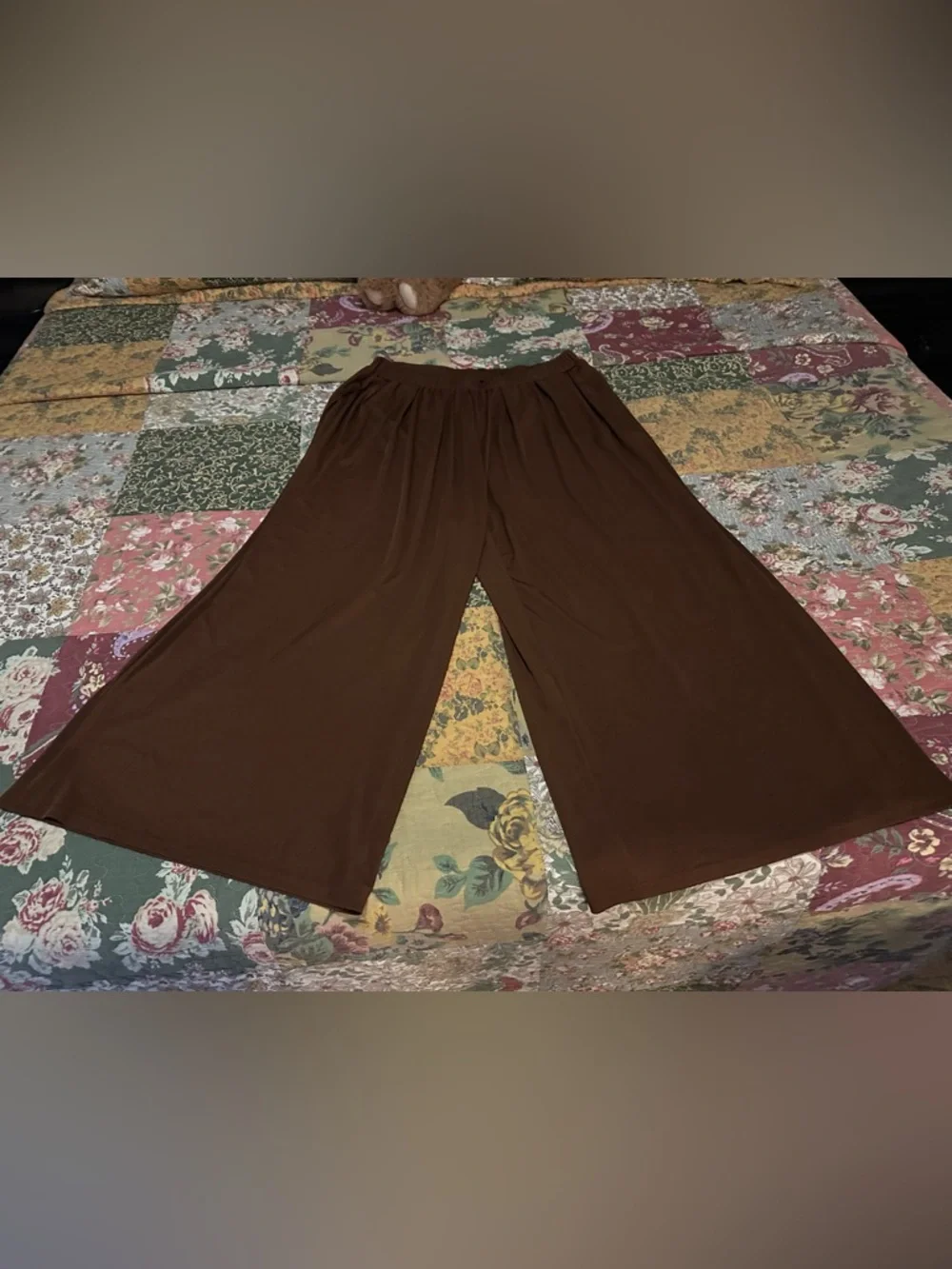 Cider Wide Leg culotte pants. - Picture 1 of 4